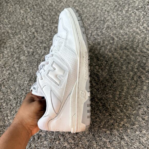 New Balance 550 White Sneakers Shoe BB550PB1 Men’s Size 9.5 D US Casual - Picture 6 of 9